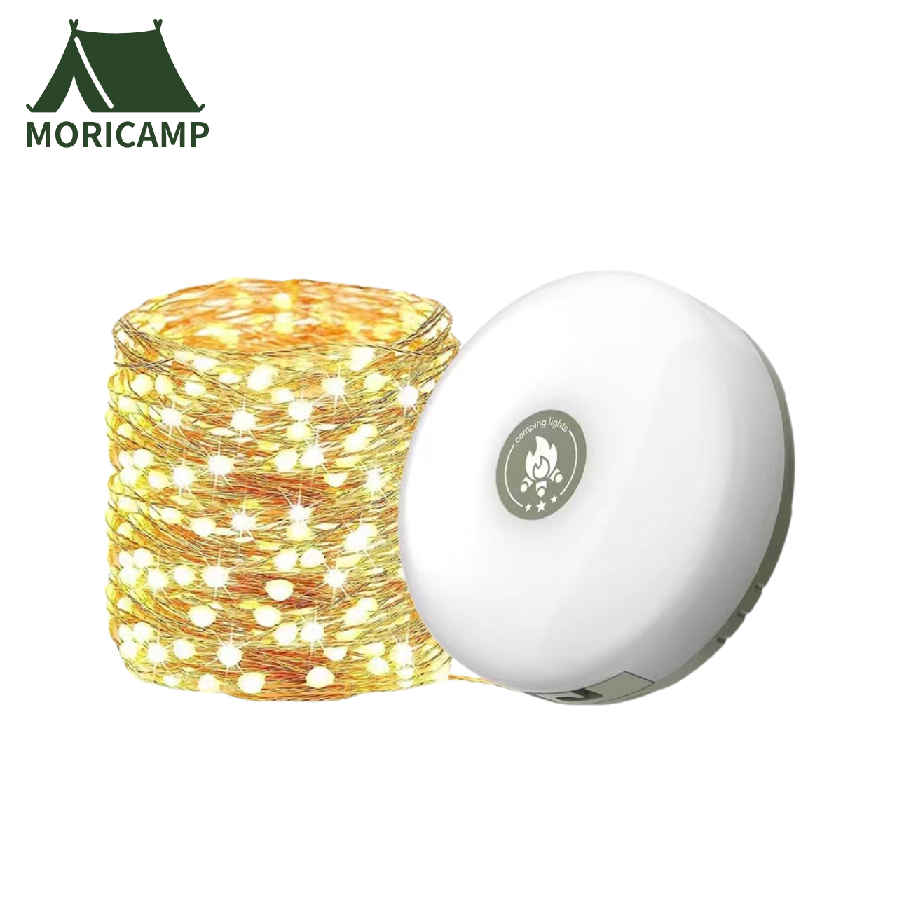 GlowLight™ カラフルLEDキャンピングライト(USB充電式・防水)