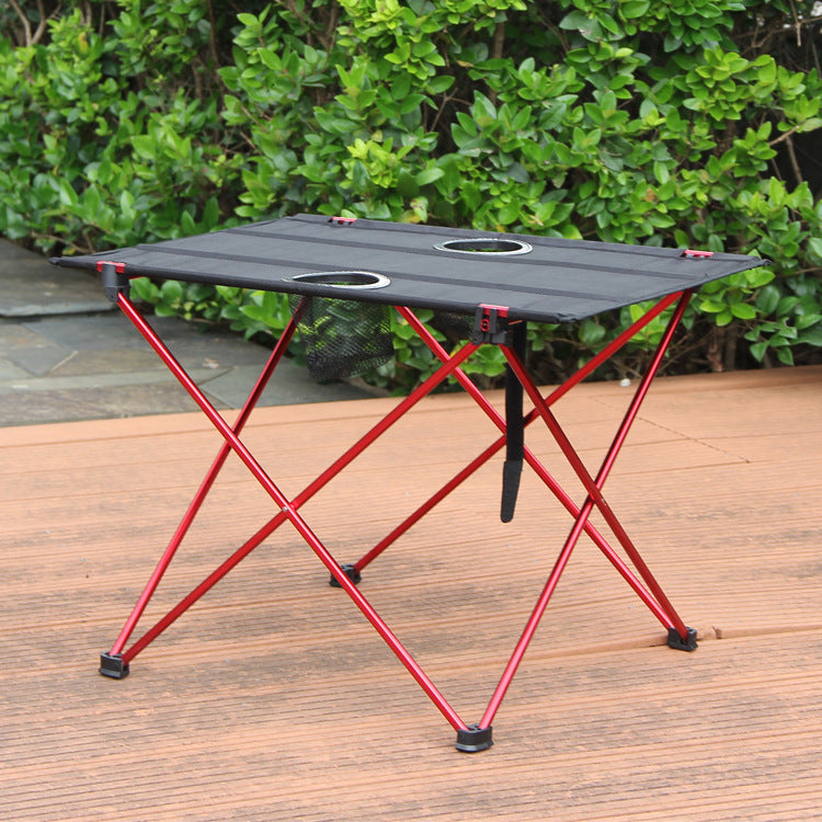 UltraLight™ アルミ製ポータブル折りたたみテーブル（アウトドア・ピクニック・BBQに最適）