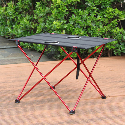 UltraLight™ アルミ製ポータブル折りたたみテーブル（アウトドア・ピクニック・BBQに最適）