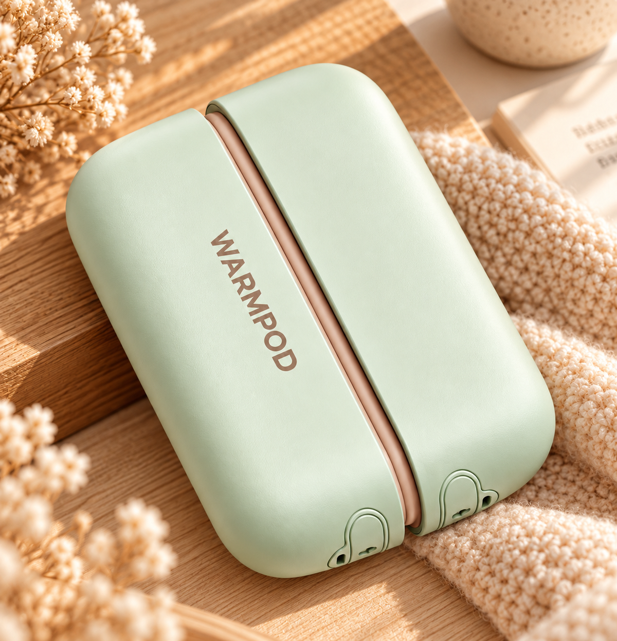 WarmPod™｜3秒で温まる充電式カイロ