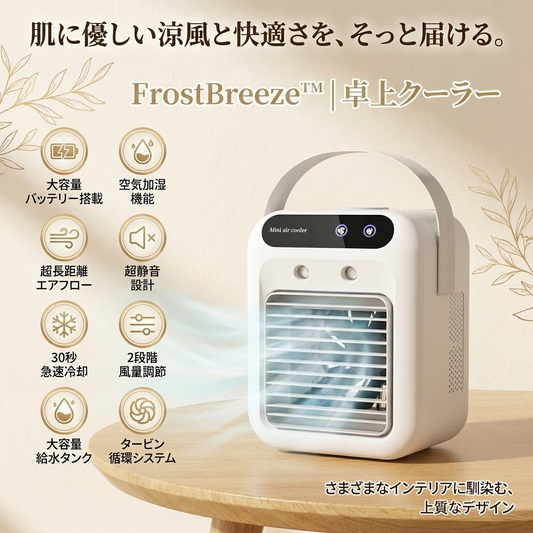 FrostBreeze™｜卓上クーラー