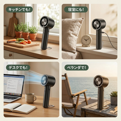 CryoBlast 5™ — 高風力アイス冷却ミニファン