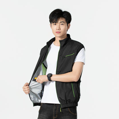 WorkCool ベスト™｜ダブルファン付きUSB充電式空調ベスト（軽量・速乾）