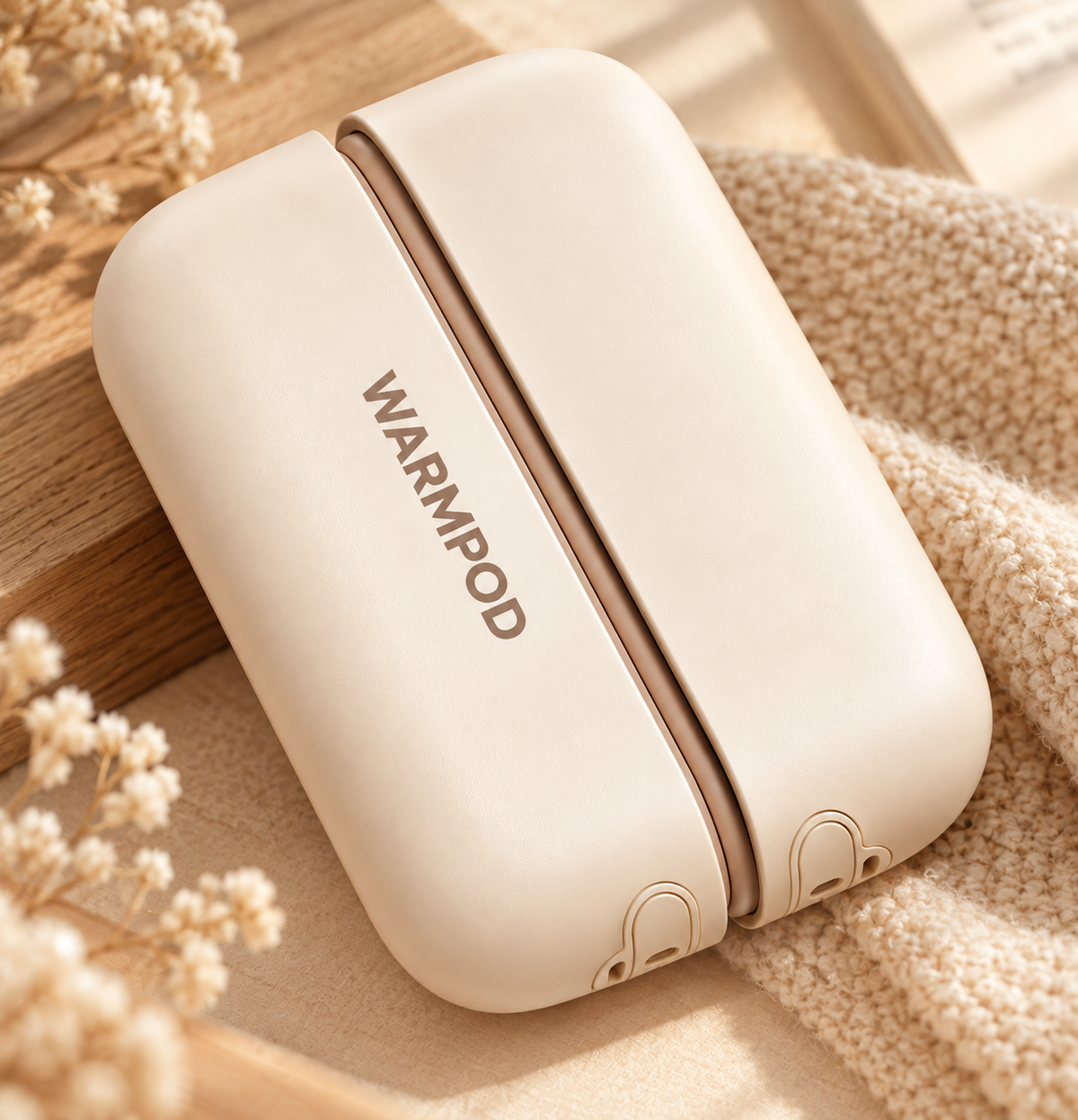 WarmPod™｜3秒で温まる充電式カイロ