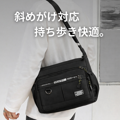 MORI CAMP™｜耐水・耐摩耗 マルチポケットショルダーバッグ