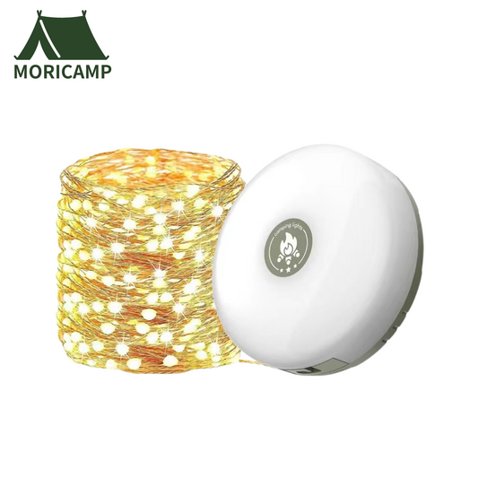 GlowLight™ カラフルLEDキャンピングライト（USB充電式・防水）
